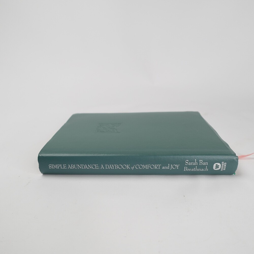 Simple Abundance SIGNED Sarah Ban Breathnach Hardcover Autographed